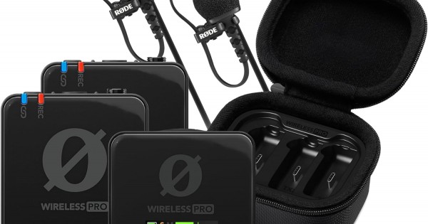 RODE Wireless PRO 2-Person Clip-On Wireless Microphone System